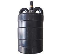 Veesper 75mm Inflatable Rubber Pipe Plug, Leakproof Plumbing Test Plug for Sewer, Drain & Pipe Maintenance, Professional Leak Test Tool