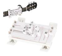 Veesper Guitar Chord Trainer, Black/White, No Callous, One-Touch Chords, Beginner Gift, Folk & Acoustic Style