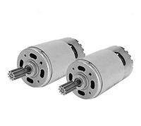 Veesper RS550 Electric Motor 12V 30000RPM High Torque Micro Motor for RC Model Toys, DIY Robotics, Power Tools and Hobby Projects 2PCS