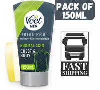 Veet For Men Hair Removal In-Shower Cream Normal 150Ml