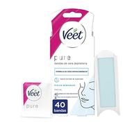 Veet Easy Gelwax Facial Bands Depilatory Wax X40
