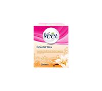 Veet Essential Oils and Floral Vanilla Hot Wax Microwavable Jar, Waxing Kit, 250 ml, multicolor, (Pack of 1)