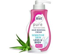 Veet Hair Removal Cream 400mlmVeet Pure Sensitive Skin Hair Removal Cream Depilatory Cream Hair Removal Cream Women Hydrating Results In 5 Minutes