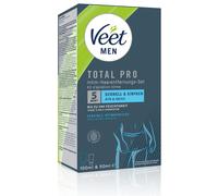 Veet Men Total Pro™ Intimate Hair Removal Kit (150 ml/5.1 fl oz)