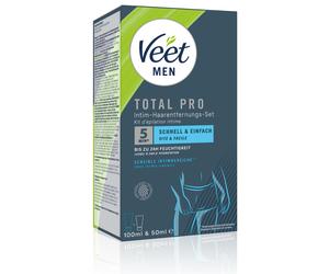 Veet Men Total Pro™ Intimate Hair Removal Kit (150 ml/5.1 fl oz)