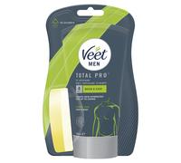 Veet Men's Hair Removal Cream 150 ml with Sponge, Quick & Effective Shower Solution, Hydrating, Dermatologically Tested, Smooth Skin, Easy Applicatio