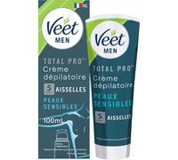 Veet Men'S Underarm Hair Removal Cream 100 Ml - Sensitive Skin