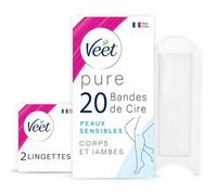 Veet Minima Pure Cold Wax Strips (Face and Legs)
