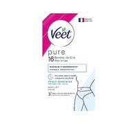 VEET Pure 16 Cold Wax Strips for Sensitive Skin Recommended by