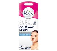 Veet Pure Inspirations Wax Strips For Face & Sensitive Skin - 20s
