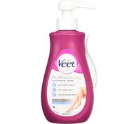Veet Pure Hair Removal Cream 400ml, Legs & Body, 24 Hour Hydration, Exfoliates,
