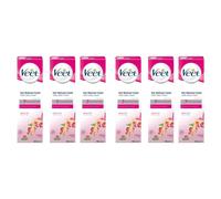 Veet Pure Hair Removal Cream For Legs And Body 100ml - Pack of 6