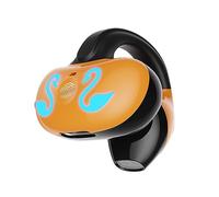 Veeteah Clip Open Ear Headphones | 5.3 Wireless Workout Headphones Bone Conduction - Open Ear Wireless Headphones, Bone Conduction Headphones, 10 Hours Music Playtime, For Smart Phone Laptop