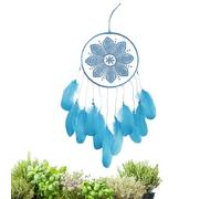 Veeteah Dream Catcher,Feathers Dreamcatcher Wall Decor - Boho Decor Home Hangings Ornament Valentine's Day Craft Wall Decoration