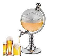 Veeteah Globe Wine Decanter,1.5L Decanter Dispenser Globe Decanter - Wine Dispenser with Spout Funnel and Stopper for Whiskey, Drinks, Wine, Liquors