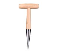 Veeteah Hand Dibber - Garden Planting Hand Tools,Stainless Steel Garden Tools, Plant Sow Dispenser Dibblers for Planting Bulbs, Digging, Gardening