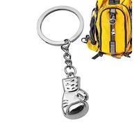 Veeteah Metal Boxing Keychain,Sport Key Chains Keyrings for Boxing Lovers | Smooth and Sturdy Boxing Gloves Fitness Keychain for and Valentine's Day Gifts