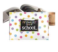 Veeteah School Graduation Book - Reusable Memory Book - Memory Book for the First Day of School and Last Day of School | For Girls, Children, Students, Teachers, Birthday