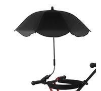 Veeteah Toddler Strollers Umbrella - Stroller Pram Parasol for Toddler,Sun Shade Umbrella with Adjustable Clamp, UV Protection Stroller Sun Shade Umbrella for Toddler Kids