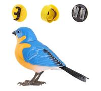 Veeteah Toy Birds for Kids - Electric Bird Toy - Cute Realistic Animal Interactive Sensory Play for Desktop Room Decor Library Activity Center Waiting