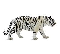Veeteah White Tiger Toy | 6.2in Smooth Texture White Tiger Model - Educational Rare Animal Toys Suitable for Home Decoration Cake Toppers Birthday Gift