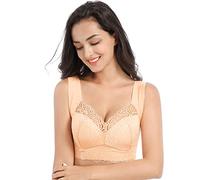 Veeteah Wireless Bra for Women - Shaping & Powerful Lifting Bra | Women's Up Lace Bra, Comfort Padded Wirefree Bra Lift Up for Sculpting Breasts Shape & Outline Against Sagging