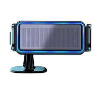 Veeteah Wireless Car Charger - Auto Clamping Phone Holder - Solar Powered Auto Mobile Phone Holder with Silent Motor for Windshield Dashboard