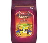 Veetee - Mega Basmati Extra Long Grain Basmati Rice - 5kg