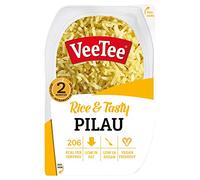 VEETEE Microwavable Pilau Rice, Quick Cook Cupboard Food, Low Sodium, Wheat-Free, No Artificial Colours, Flavours or Preservatives, 280g (Pack of 6)