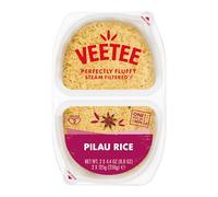 VEETEE Microwavable Pilau Rice Twin Pot, 250 g (Pack of 6)