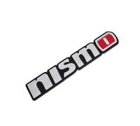 VeEthi yzw6688 3D Metal NISMO Logo Car Rear Trunk Badge Emblem Sticker Decals Compatible with Tiida Teana Qashqai Almera Juke X Trail (Color : A)