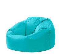 Veeva Classic Indoor Outdoor Bean Bag Aqua Blue Bean Bag Chair