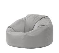 Veeva Classic Indoor Outdoor Bean Bag Grey Bean Bag Chair