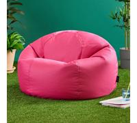 Veeva Classic Indoor Outdoor Bean Bag Pink Bean Bag Chair