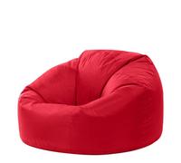 Veeva Classic Indoor Outdoor Bean Bag Red Bean Bag Chair