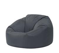 Veeva Classic Indoor Outdoor Bean Bag Slate Grey Bean Bag Chair
