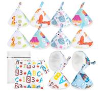 VEEVIIY Pack of 12 Pee Teepee Baby Boy Urine Bag Protective Cover Newborn Urine Collection Device, Reusable Baby Nappy Accessories, Strong Water Absorption