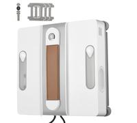 VeftBltrem Window Cleaner Robot,3500pa Square Robot Window Cleaner, Compact Design, Dual Nozzles with Ultrasonic Spray, Multiple Safety System, Edge Detection, for High-Rise Windows Ceiling