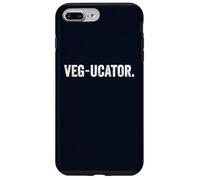Veg-ucator Funny Pun Vegan Teacher Plant Based Teacher Case for iPhone 7 Plus/8 Plus