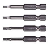 VEGA 9/64" Hex Power Bits. Professional Grade ¼ Inch Hex Shank 9/64", 2 Inch Power Bits. 150H0964A-4 (Pack of 4)
