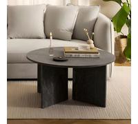Vega Coffee Table - Round - Brown Marron Marble