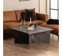 Vega Coffee Table - Square - Brown Marron Marble