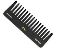 Vega Handmade Black Comb - Large Shampoo HMBC-406 1 Pcs