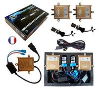 VEGA HID Kit Bi-Xenon French Brand H4 HILO 12000K 55W Slim DSP AC Metal Base Bulbs