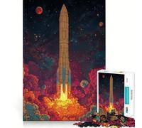 Vega II Deep Surveyor 1000 Piece Teenager Puzzles Brain Boosting Play Tight Interlock No Gaps Relaxing Indoor Group Activity (50x75cm)