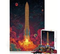 Vega II Deep Surveyor Jigsaw Puzzle 1000 Piece for Adults Cognitive Workout Casual Enjoyment No Rough Edges Memorable Gift (50x75cm)