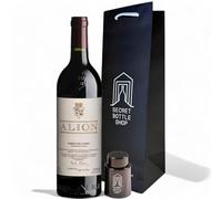 Vega Sicilia Alion Ribera del Duero & Wine Stopper 75cl | Containing 1 x Vega Sicilia Alion Ribera del Duero 75cl, 1 x Hermetic Bottle Stopper & 1 x Secret Bottle Shop Wine Gift Bag