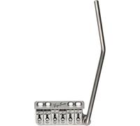Vega-Trem VT1 Special Standard 6-Screw Strat Guitar Tremolo Bridge for Strat No Mods Easy Installation (Satin, Right)