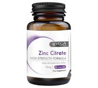 Vega Vitamins Zinc Citrate - 60 x 50mg Capsules