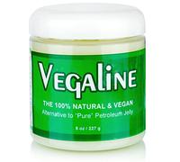 Vegaline - 100% Natural, Vegan & Hypoallergenic Alternative to Petroleum Jelly - Unpetroleum - Lips, Hands, Baby, Makeup Remover and More (8 Ounce)